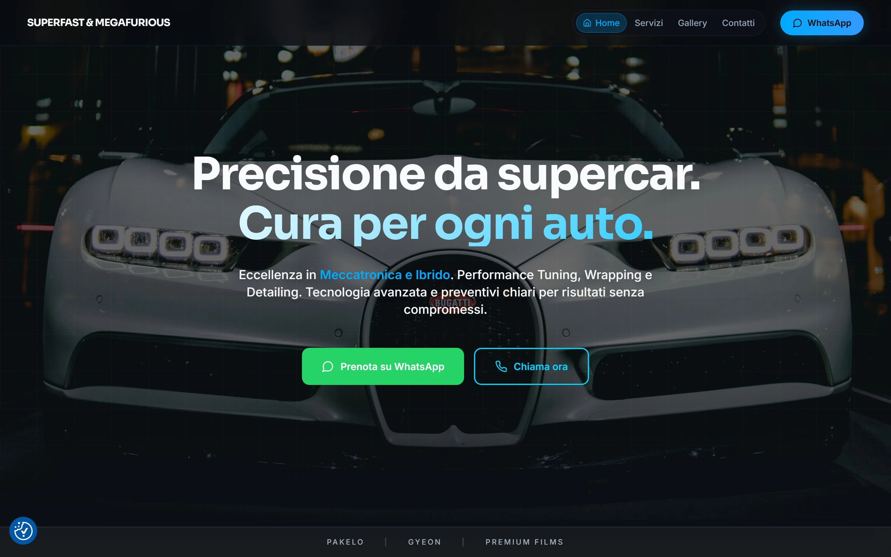 Anteprima del sito Superfast Mega Furious