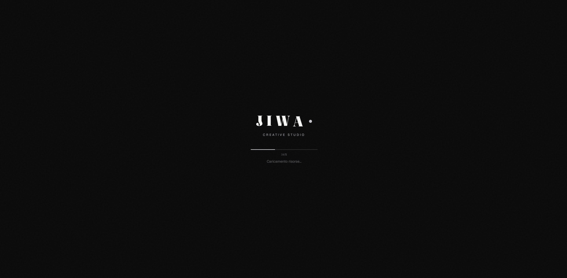 Anteprima del sito Jiwa Creative Studio
