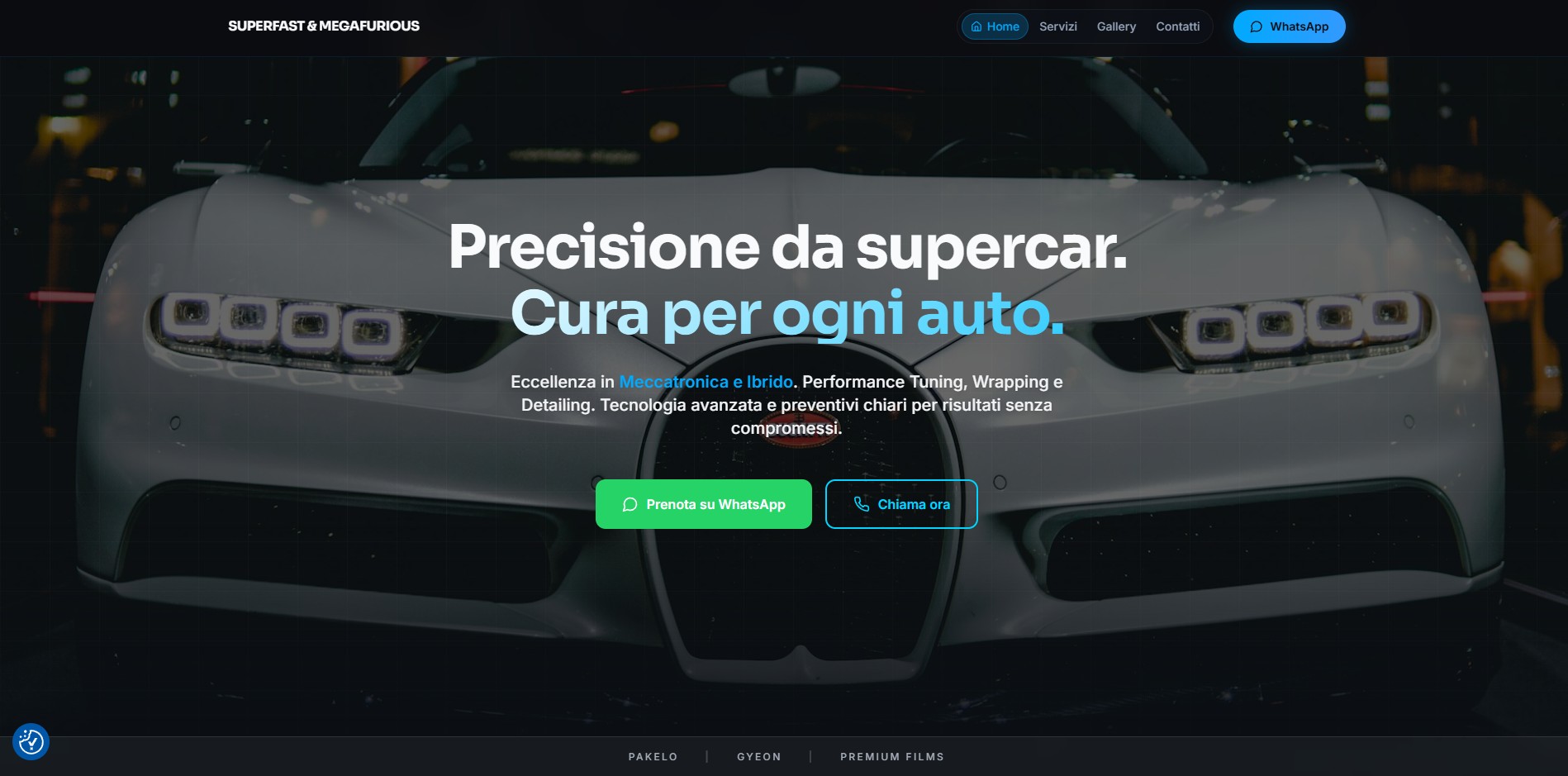 Anteprima del sito Superfast Mega Furious