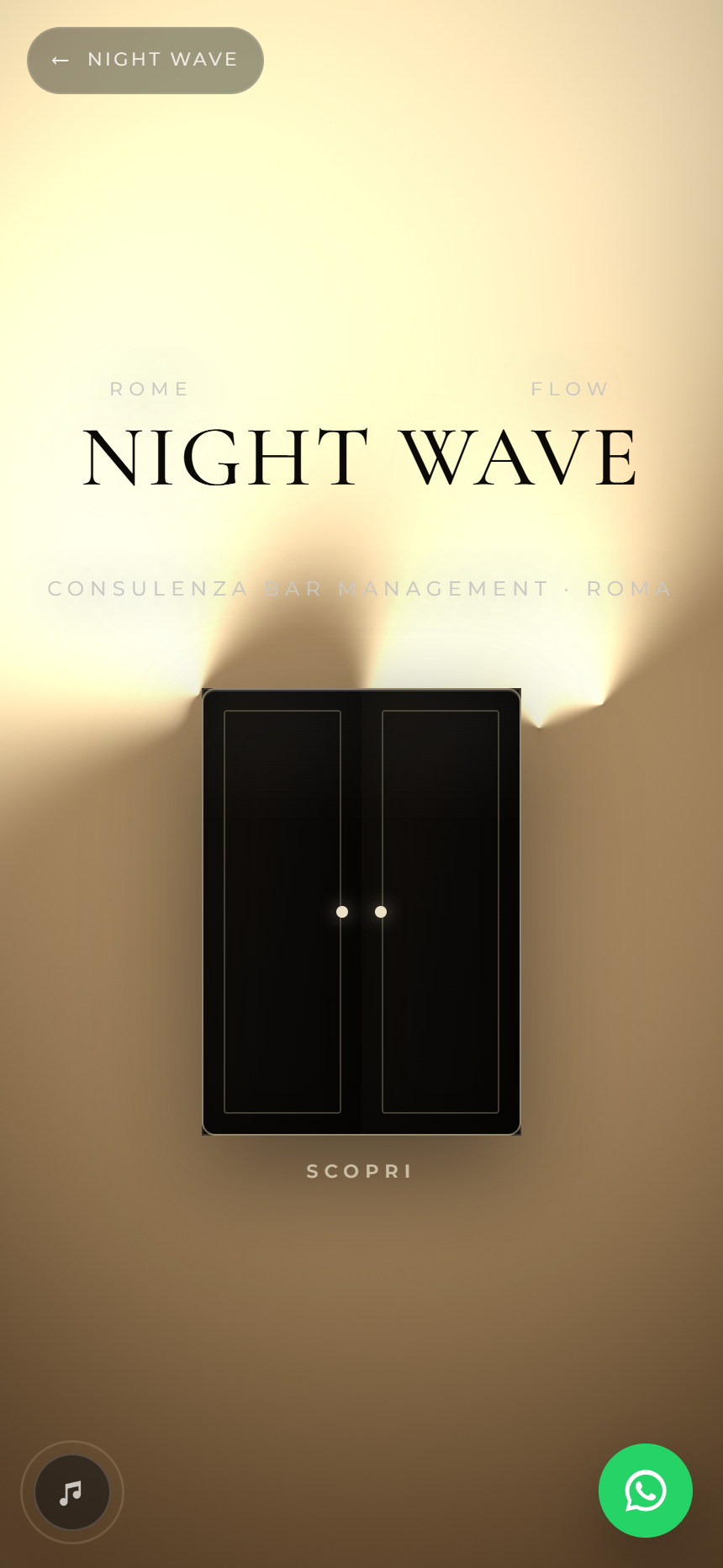 NIGHT WAVE, versione mobile